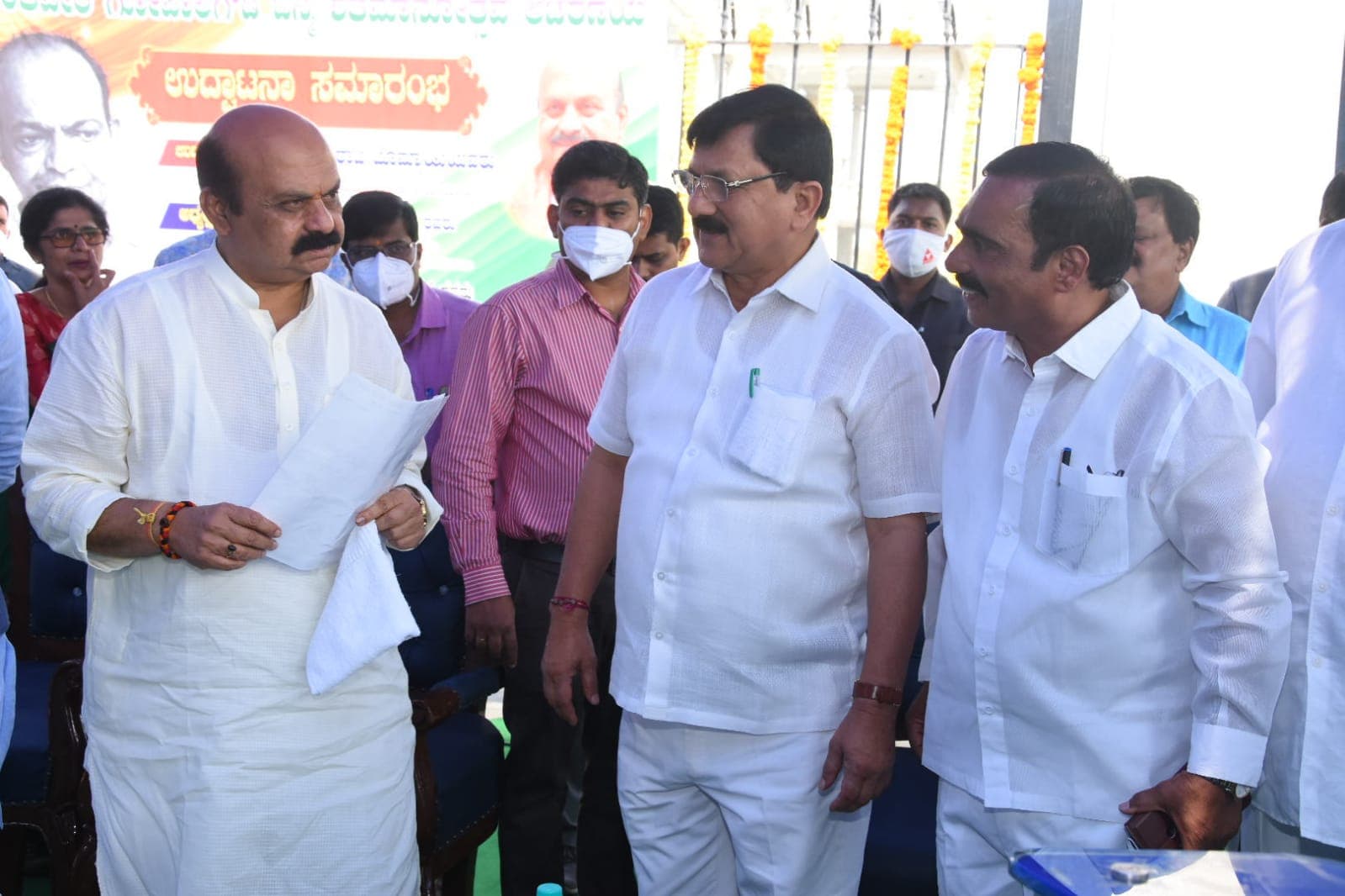 Inauguration of Sri. Shanthaveri Gopala Gowda’s Centenary Celebrations, Gopala Gowda Circle. 